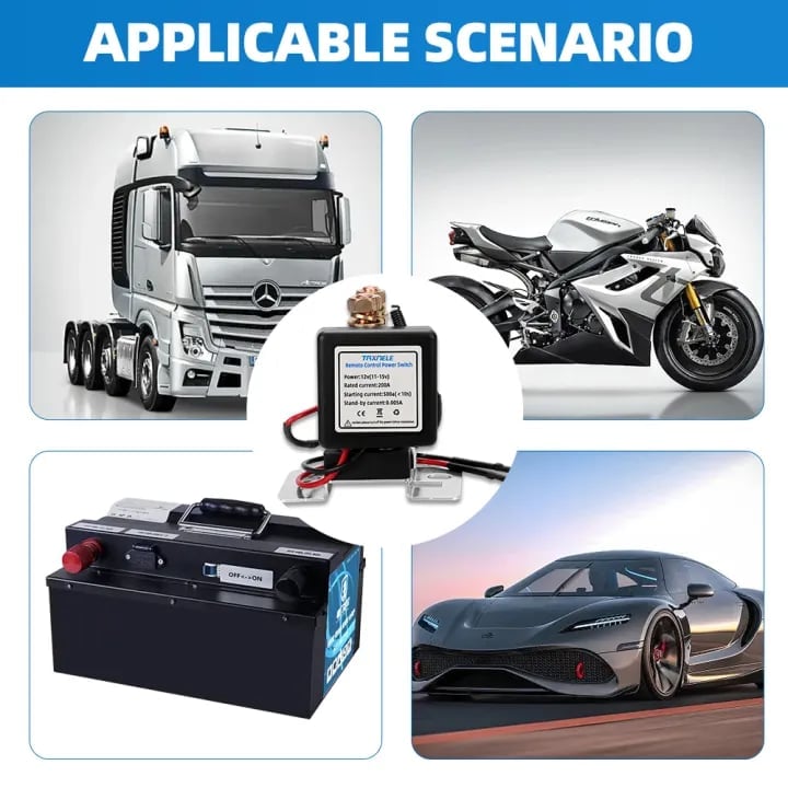 🔥Last 4 hours Sale:89%OFF🔌WIRELESS REMOTE CONTROL BATTERY RELAY SWITCH