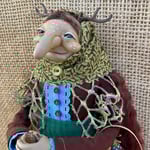 🔥 10,000 Sold This Week✨ 💞🧙Handmade Lucky Kitchen Witch: Your Cozy Kitchen Guardian ✨