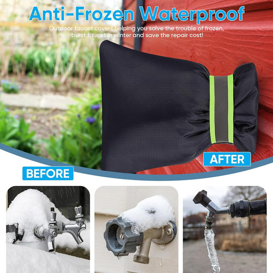❄️🚰8Pack Outdoor Faucet Covers for Winter