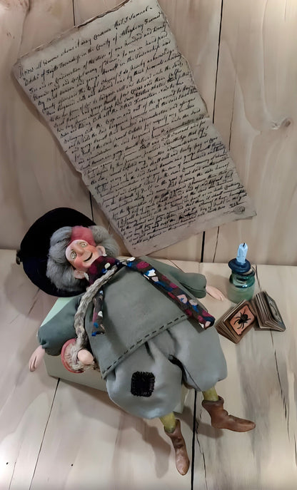 🔥 10,000 Sold This Week✨ 💞🧙Handmade Lucky Kitchen Witch: Your Cozy Kitchen Guardian ✨