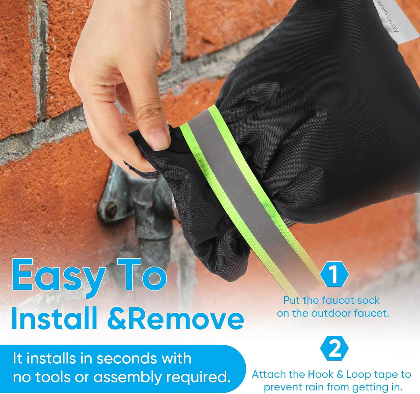 ❄️🚰8Pack Outdoor Faucet Covers for Winter