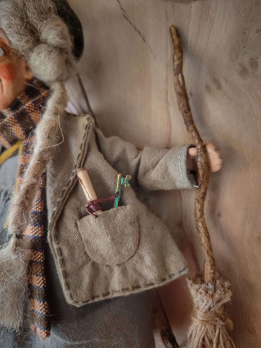 🔥 10,000 Sold This Week✨ 💞🧙Handmade Lucky Kitchen Witch: Your Cozy Kitchen Guardian ✨