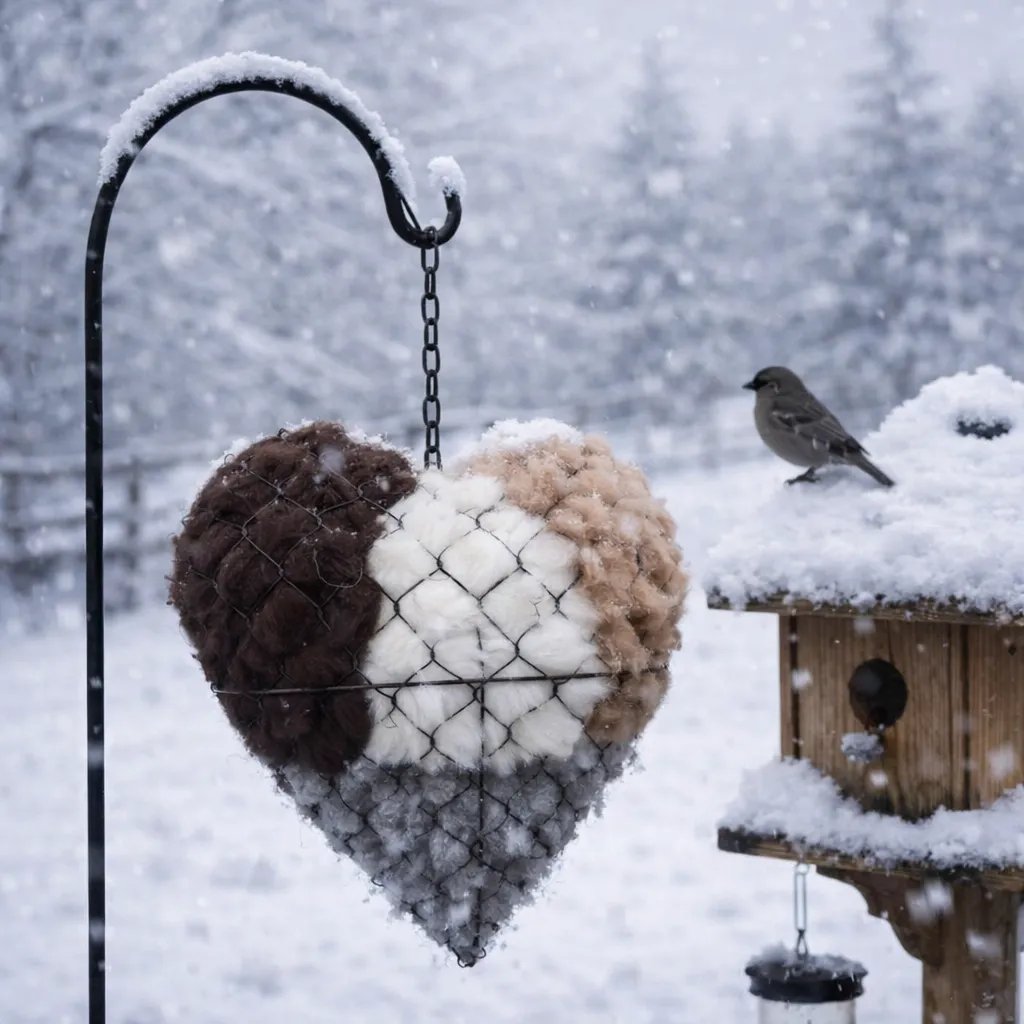✨ 2026 Special Offer: Up to 80% OFF - ☁ Handmade Alpaca Fiber Bird Nesting Heart 🏡 Buy 2 Free Shipping 💕