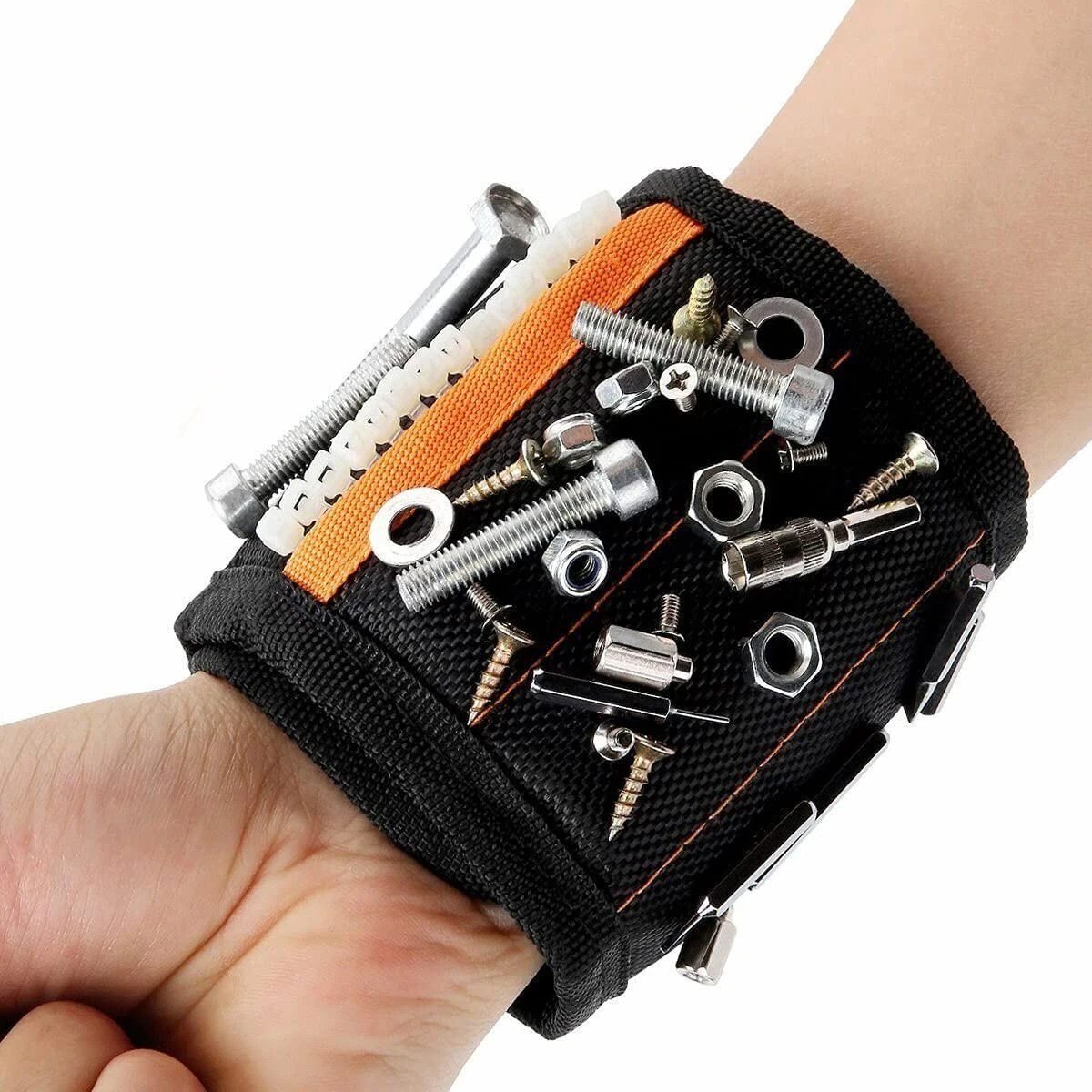 🔥Hot Sale⚡ Magnetic Wrist Tool Holder | Free Up Your Hands & Cut Project Time