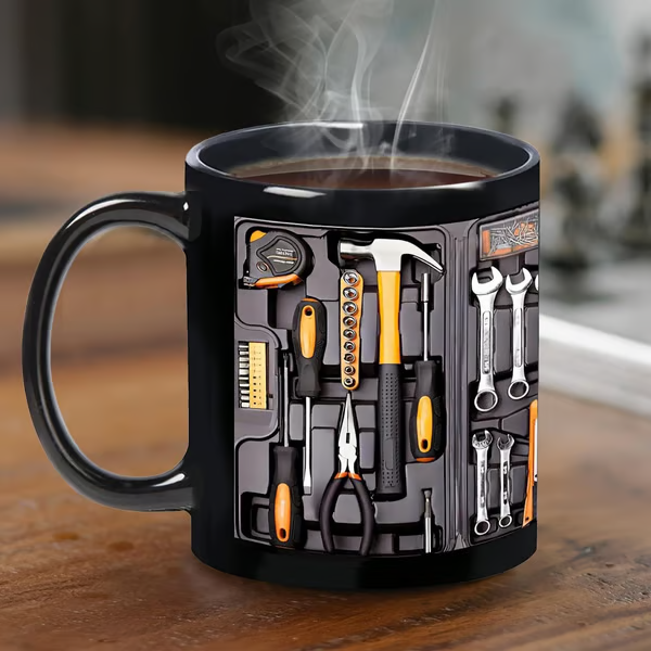 🔥 10,000 Sold This Week✨Creativity Funny Coffee Mug - Mechanic Toolbox Set