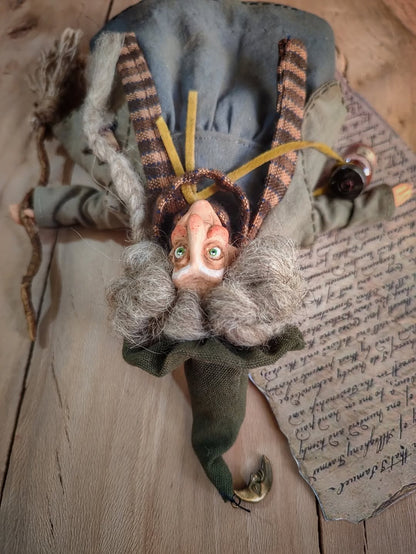 🔥 10,000 Sold This Week✨ 💞🧙Handmade Lucky Kitchen Witch: Your Cozy Kitchen Guardian ✨