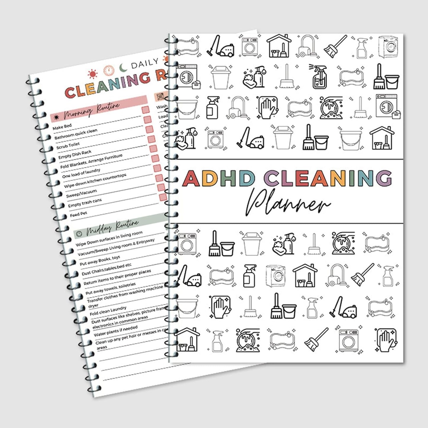 🔥 10,000 Sold This Week✨⏰ADHD Cleaning & Organizing Toolkit - Chore Planner✔