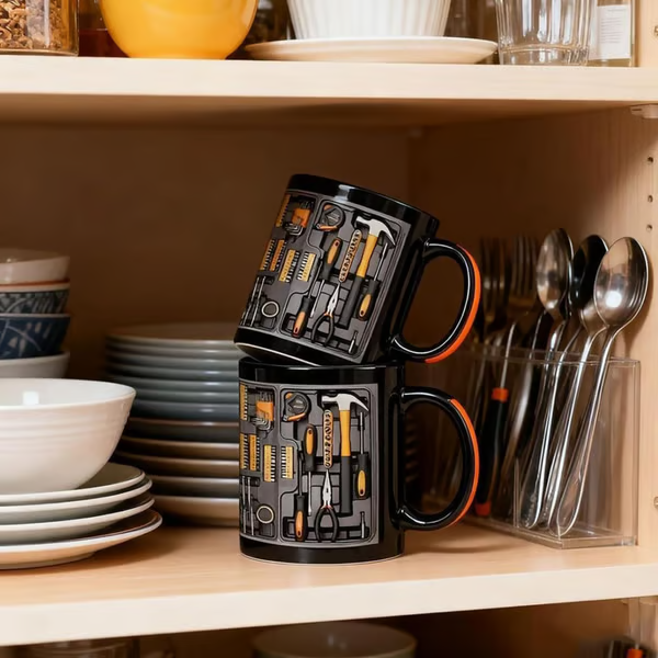 🔥 10,000 Sold This Week✨Creativity Funny Coffee Mug - Mechanic Toolbox Set