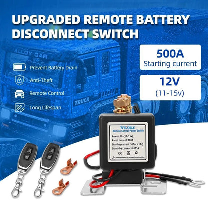 🔥Last 4 hours Sale:89%OFF🔌WIRELESS REMOTE CONTROL BATTERY RELAY SWITCH