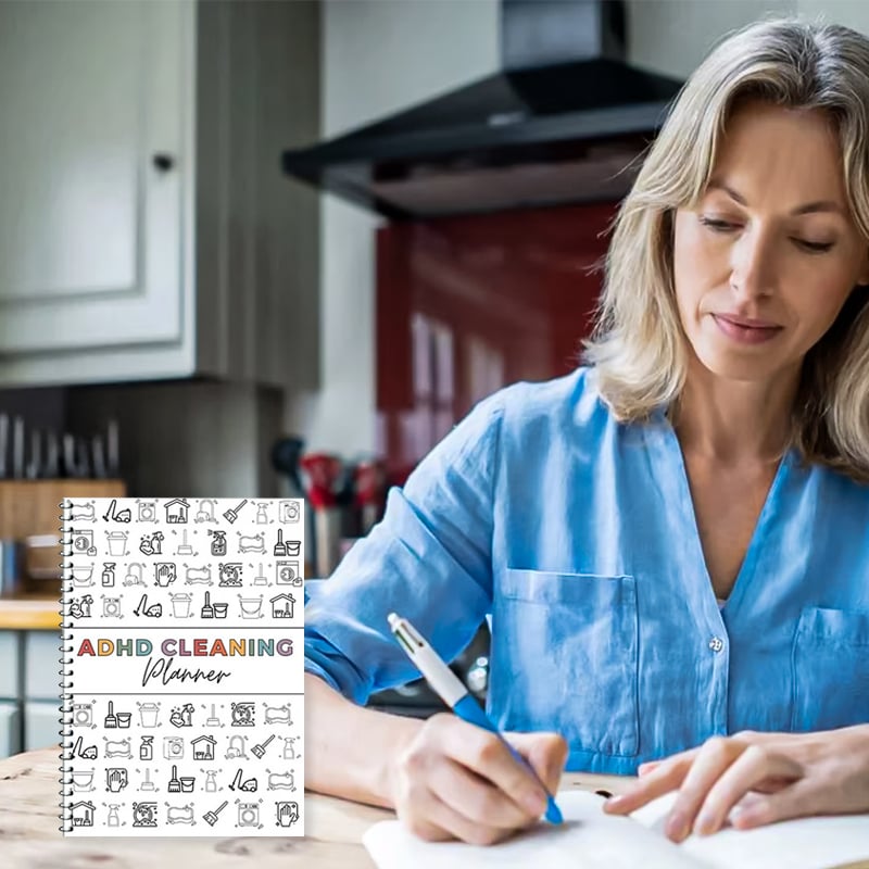 🔥 10,000 Sold This Week✨⏰ADHD Cleaning & Organizing Toolkit - Chore Planner✔