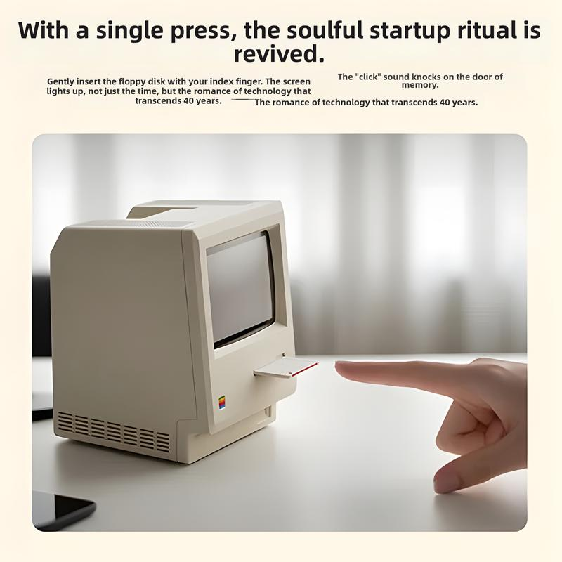 🔥 10,000 Sold This Week✨(Free Shipping)⏰Retro Mini Alarm Clock