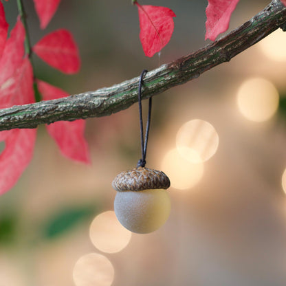 🔥 10,000 Sold This Week✨-🌊Handmade Sea Glass Acorn Ornaments