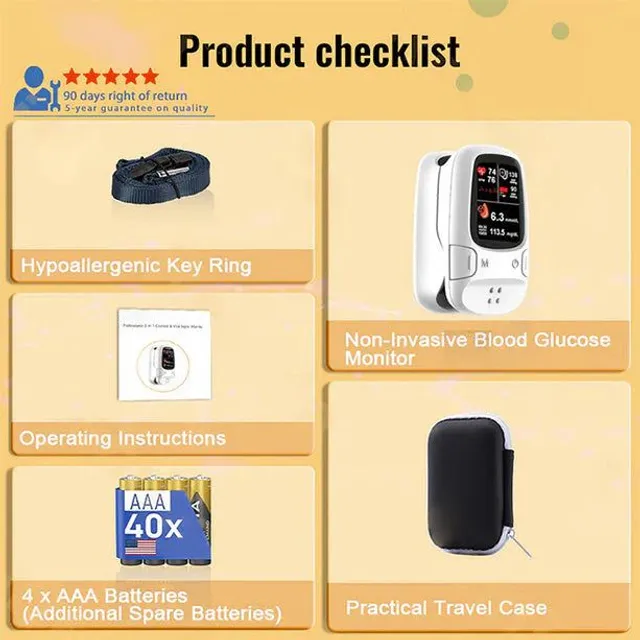 🔥 10,000 Sold This Week✨[Free Shipping]🎁-Ringminds® Develops Newly Launched Non-Invasive Smart Glucose Meter 🔥made in the USA🔥