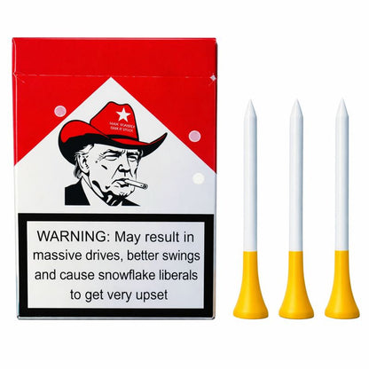 ⚡HOT SALE 49% OFF🔥🏌️Patriotic Premium Golf Tees,Funny Golf Gift 10 Count per pack