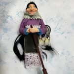 🔥 10,000 Sold This Week✨ 💞🧙Handmade Lucky Kitchen Witch: Your Cozy Kitchen Guardian ✨