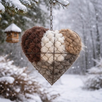 ✨ 2026 Special Offer: Up to 80% OFF - ☁ Handmade Alpaca Fiber Bird Nesting Heart 🏡 Buy 2 Free Shipping 💕