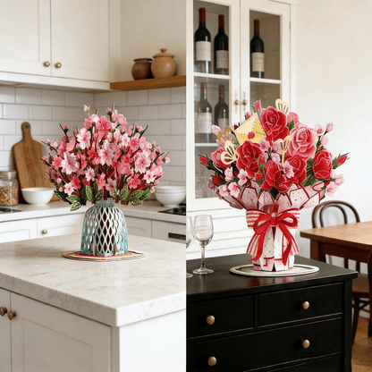 🏆55K+ SOLD! 🌼💌 Forever-Blooming 3D Flower Pop-Up Card– Personalized Love Message & Everlasting Bloom 🎁