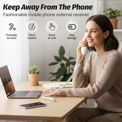 [✨🔥Free Shipping]📞 Retro Phone Handset with Type-C Cable