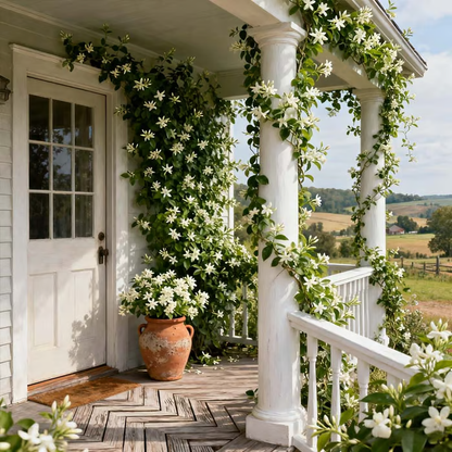 🏆 10,000 Sold This Week✨🌿❄️ Midnight Perfume Jasmine Seeds – Winter Planting, Perennial Blooms & Fragrant Garden Elegance 🌸