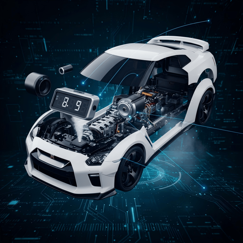 🏆 10,000 Sold This Week✨⏰Hypercar Alarm Clock🏎️Realistic Engine & Light Effects