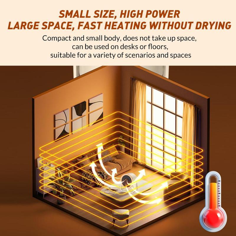 🔥 10,000 Sold This Week✨Portable Heater – Outdoor & Desktop Mini Radiator
