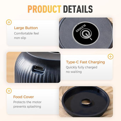 🔥 10,000 Sold This Week✨Electric Garlic Chopper, Mini Portable Veggie Cutter