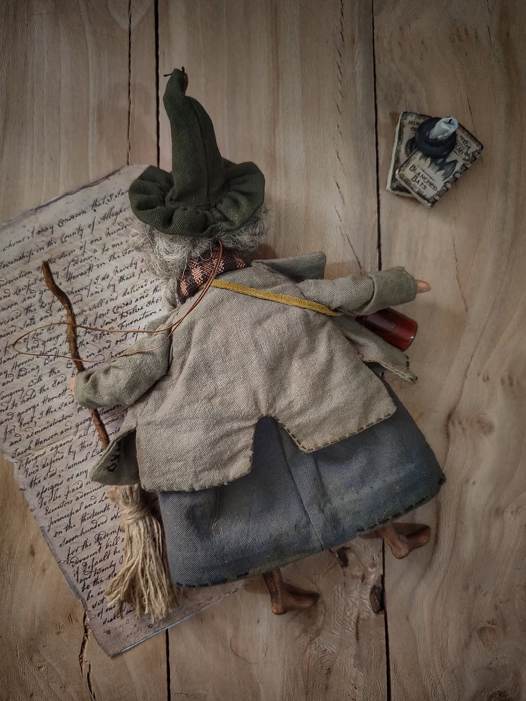 🔥 10,000 Sold This Week✨ 💞🧙Handmade Lucky Kitchen Witch: Your Cozy Kitchen Guardian ✨