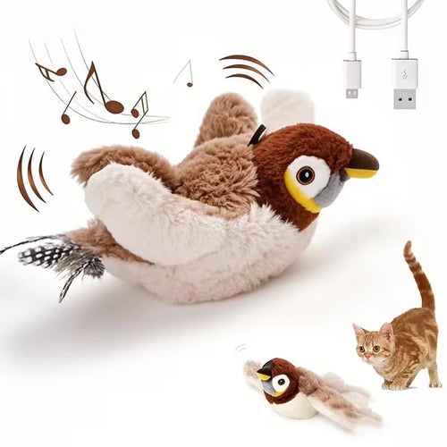 🎅Top Christmas Gift 2025 🔥 10,000 Sold This Week✨🎉Flapping Bird Cat Toy😻Cat's New Playmate