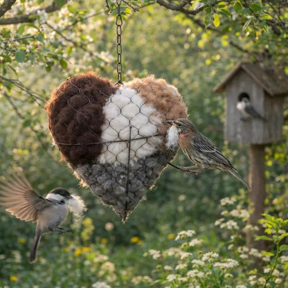 ✨ 2026 Special Offer: Up to 80% OFF - ☁ Handmade Alpaca Fiber Bird Nesting Heart 🏡 Buy 2 Free Shipping 💕