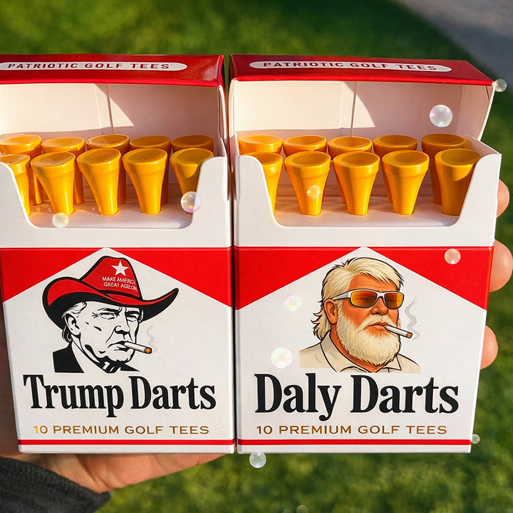 ⚡HOT SALE 49% OFF🔥🏌️Patriotic Premium Golf Tees,Funny Golf Gift 10 Count per pack