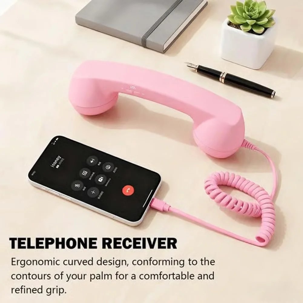 [✨🔥Free Shipping]📞 Retro Phone Handset with Type-C Cable