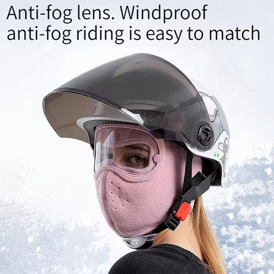 ❄💝Winter warm fleece windproof high-definition goggles