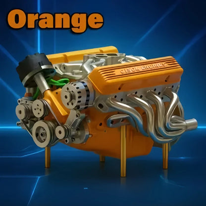 🔥 10,000 Sold This Week✨⏰-Gasoline OHV V8 Small-block Engine Model Kits