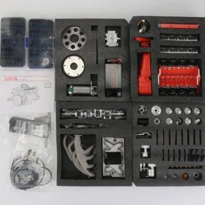 🔥 10,000 Sold This Week✨⏰-Gasoline OHV V8 Small-block Engine Model Kits